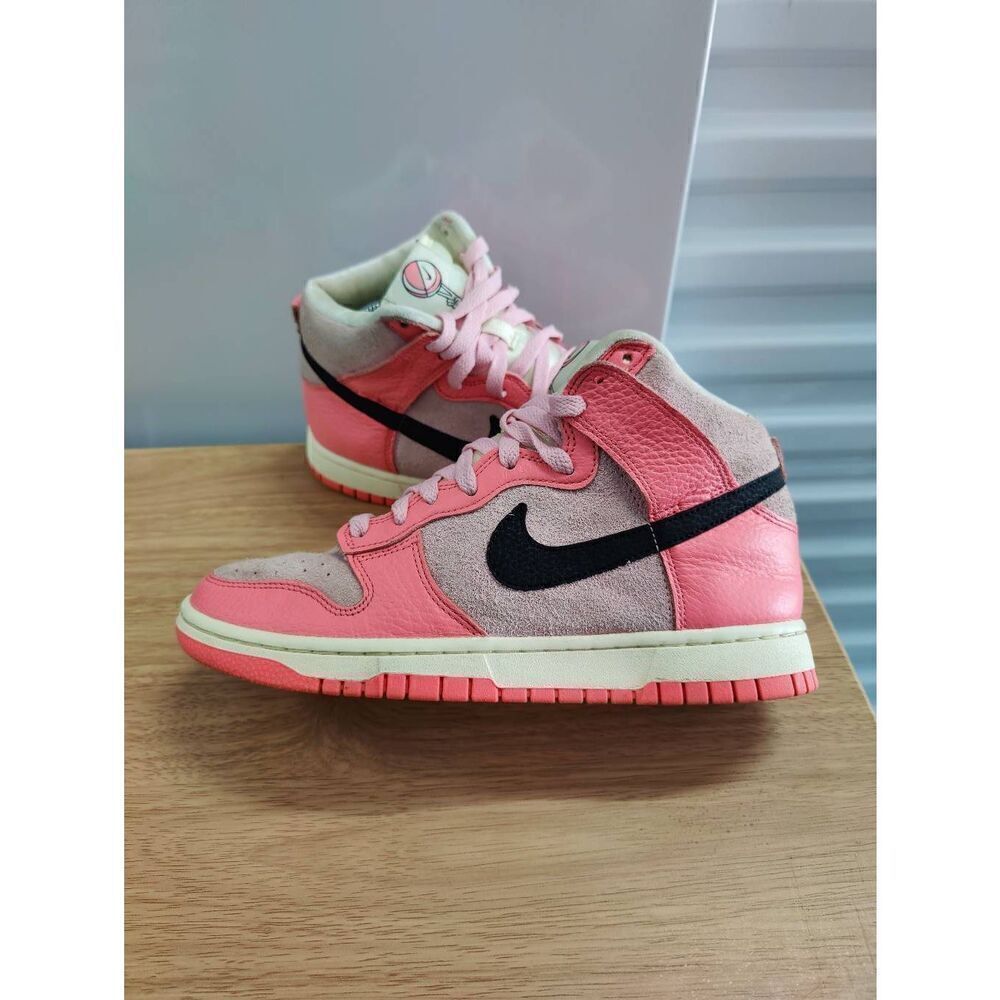 Nike Dunk High Hoops Pack Pink (W) DX3359-600 Women's Shoes Size 8.5